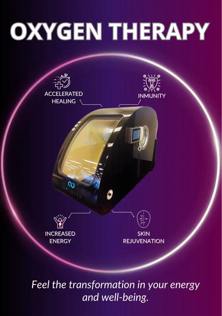 Enhance your health and vitality with the oxygen chamber, and feel the transformation in your energy and well-being.